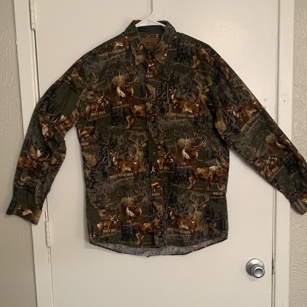 Magellan Outdoors Men's Forest Print Jacket